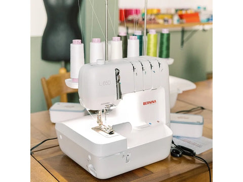 Overlock Bernina L-650 nawlekany powietrzem