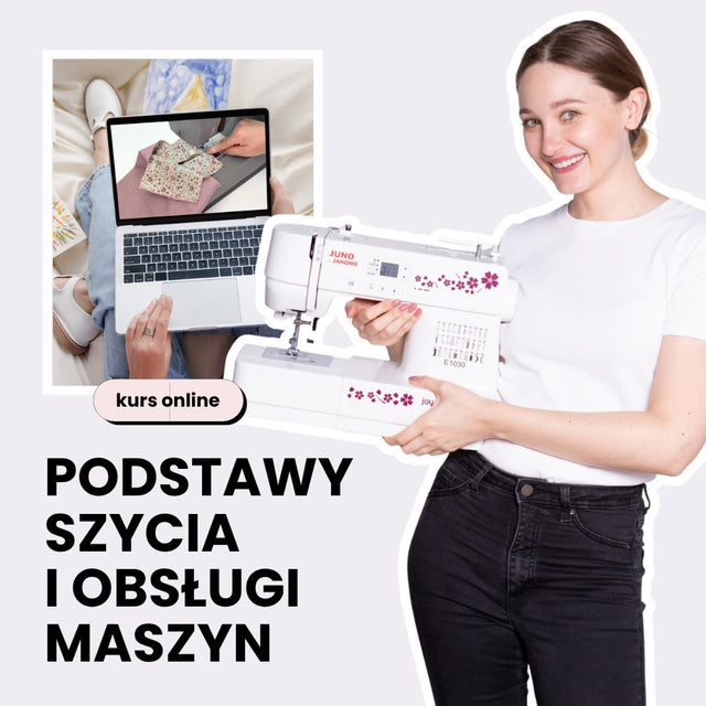 Kursy szycia na maszynie, krawieckie, internetowe / Sklep internetowy