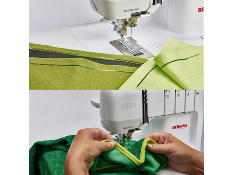 Cover Renderka Bernina L-620 nawlekany powietrzem