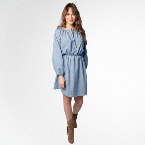 Bawełna jeansowa jasny niebieski