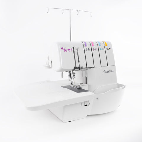 Owerlok Texi Pierrot Pro z podnośnikiem kolanowym