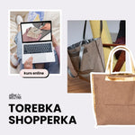 Kurs online szycia torebki shopperki