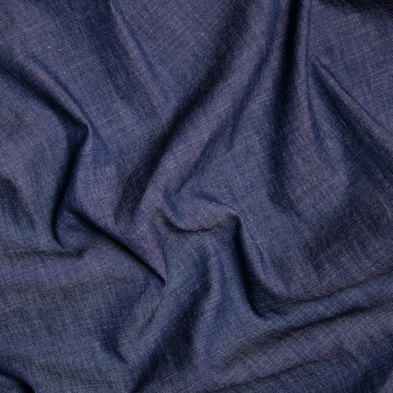 Bawełna jeansowa ciemny niebieski