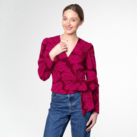 Wykrój bluzka LETTRE XS-XXL do druku